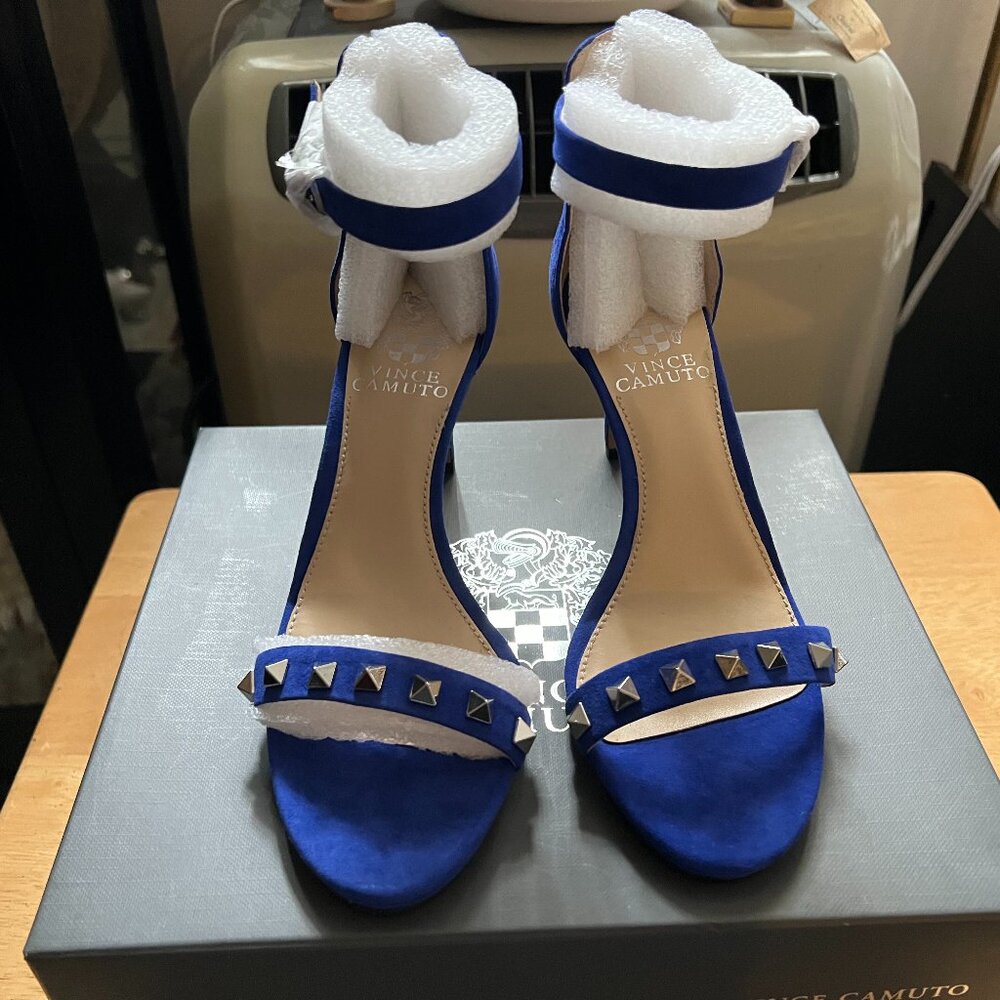 Vince Camuto/Vo-Jestan/Blue/6M/3-1/2" heels